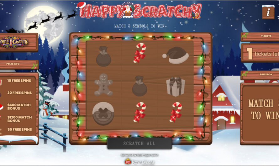 Happy Scratchy – Jingle Candles