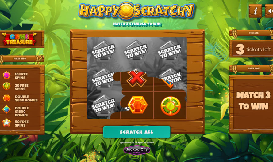Happy Scratch – Gems Treasure