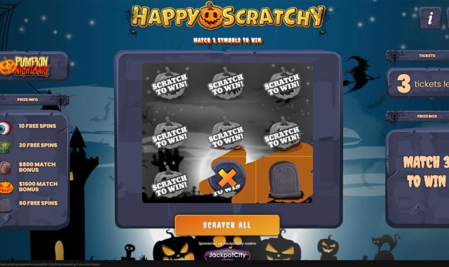 Happy Scratchy – Pumpkin Nightmare