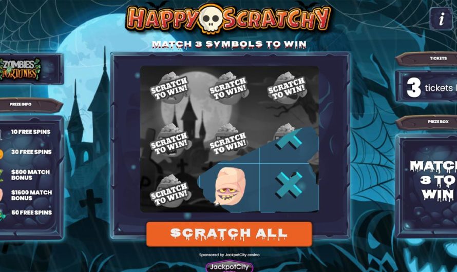 Happy Scratchy – Zombie Fortunes